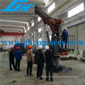 small size Telescopic hydraulic deck Crane for sale